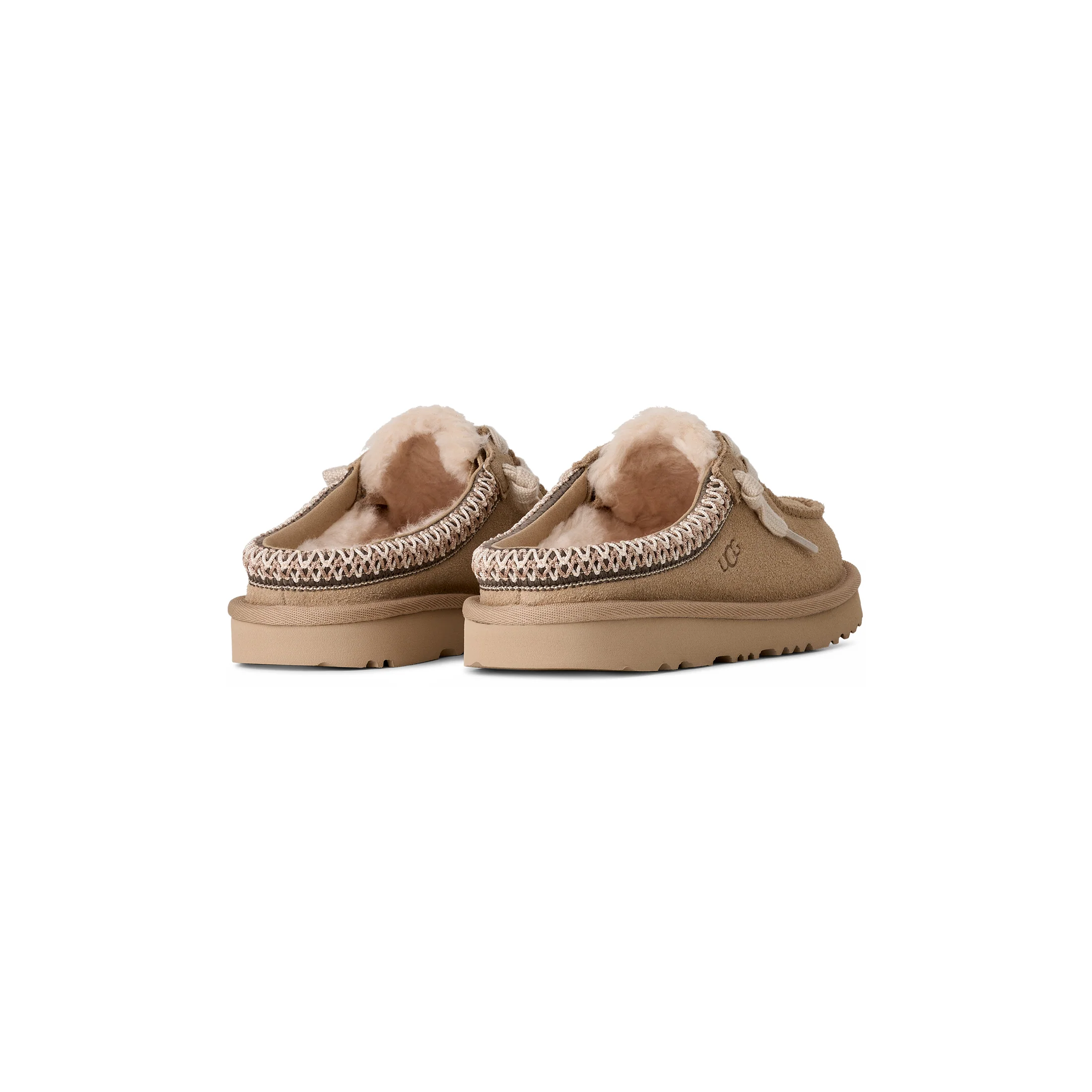 UGG Kid's Tasman Mule in Sand - Image 4