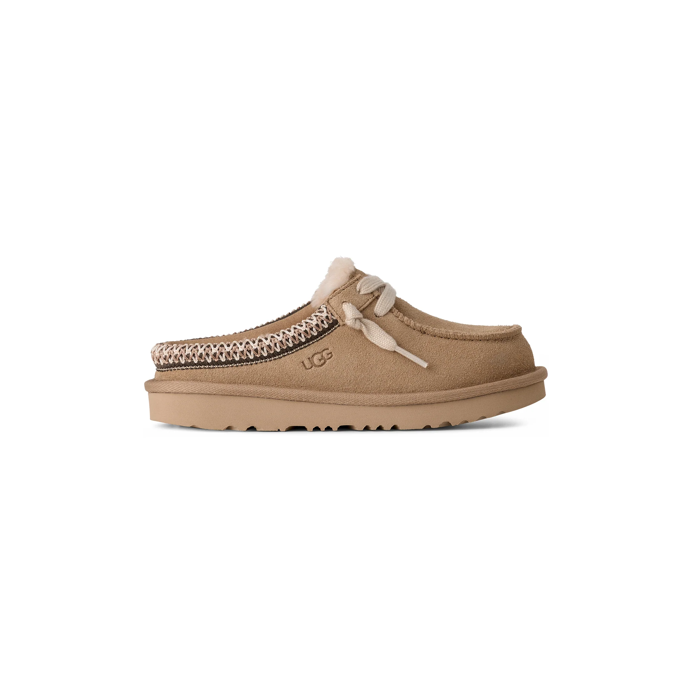 UGG Kid's Tasman Mule in Sand - Image 8