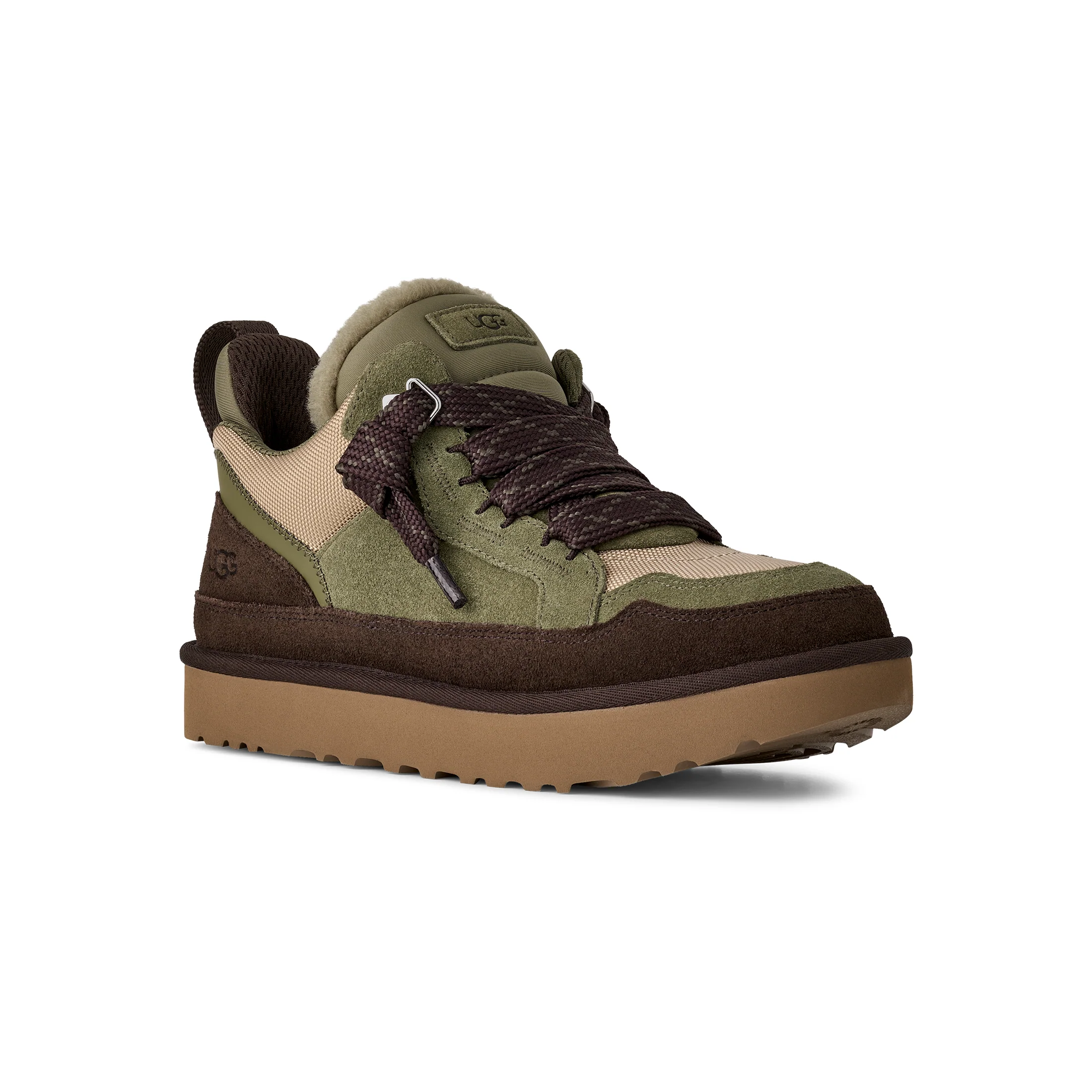 UGG Men's Lowmel in Burnt Olive / Mustard Seed - Image 2
