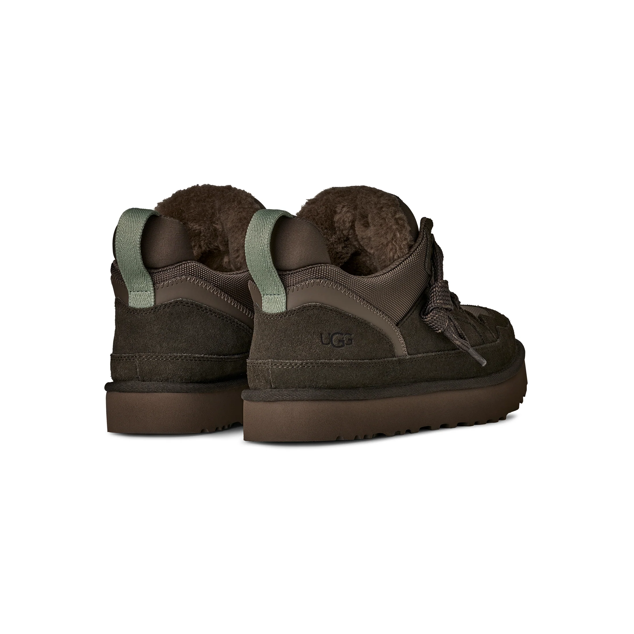 UGG Men's Lowmel in Dense Smoke / Artichoke - Image 4