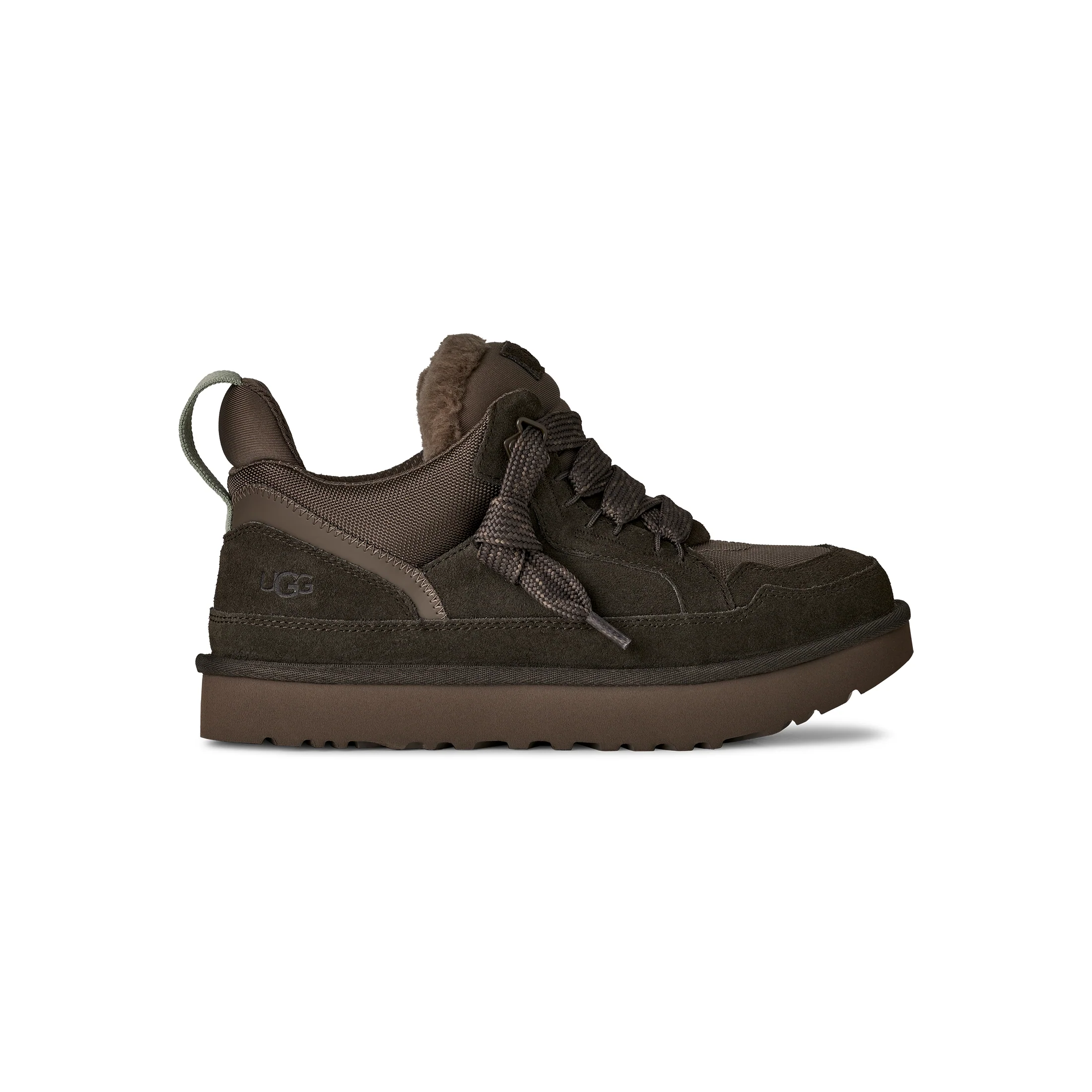 UGG Men's Lowmel in Dense Smoke / Artichoke - Image 8