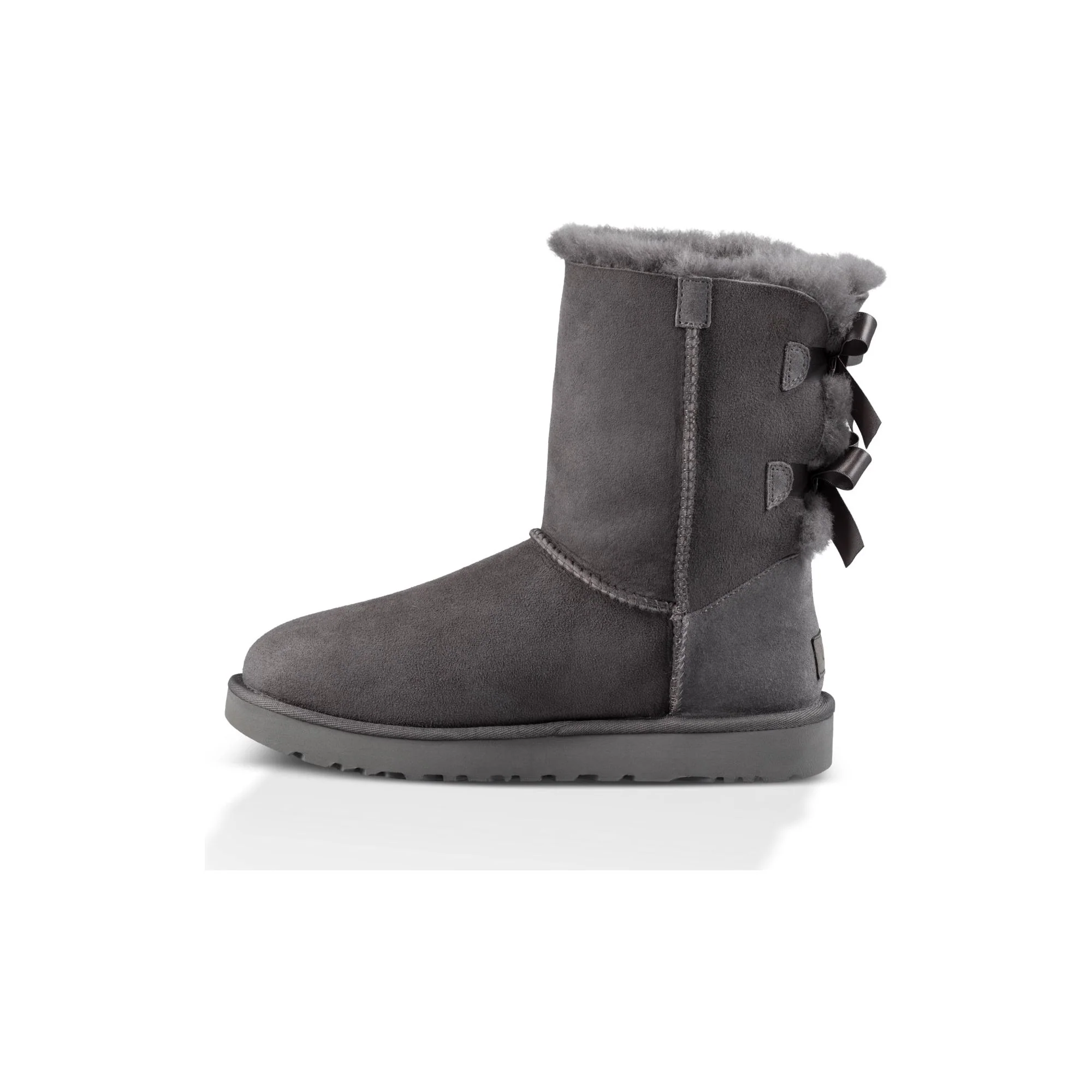 UGG Women's Bailey Bow II Boot in Grey - Image 3