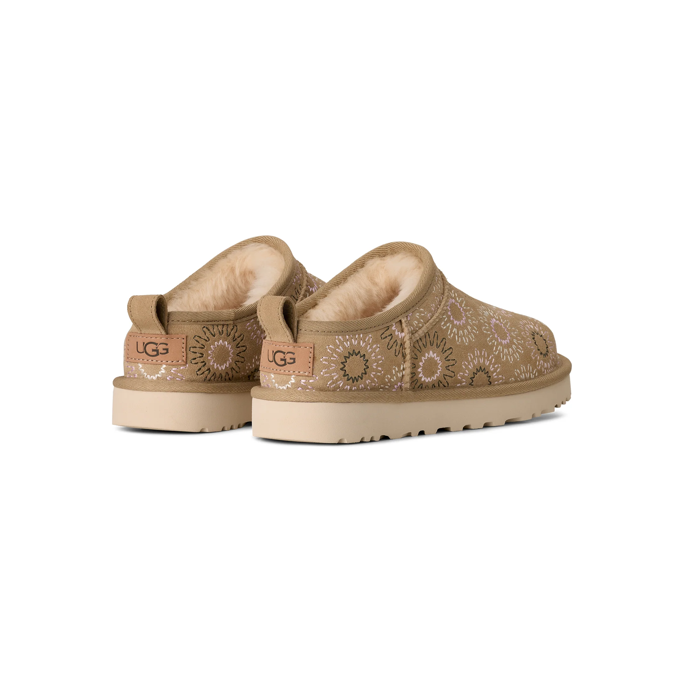 UGG Women's Classic Micro Sun Stitch in Mustard Seed - Image 4