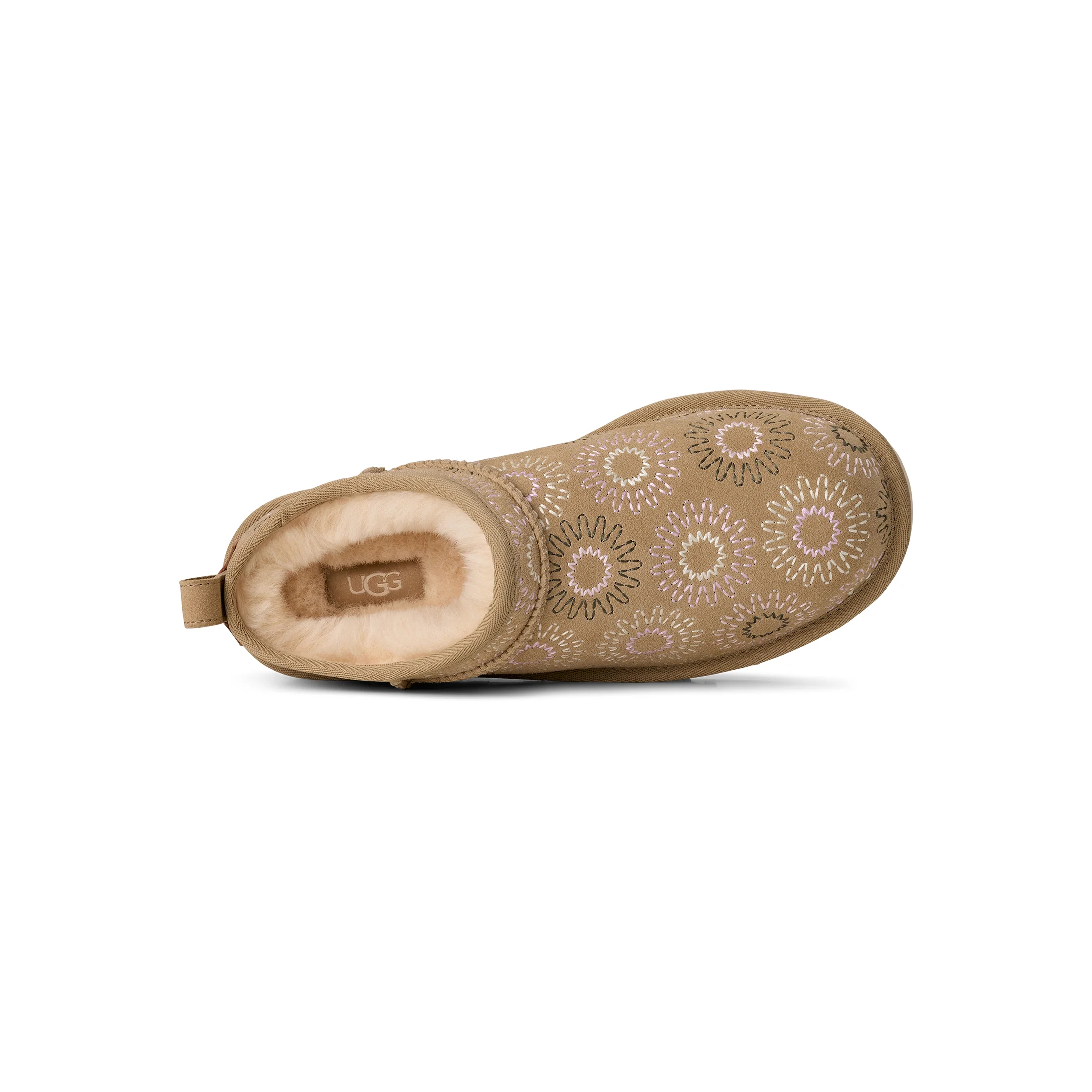 UGG Women's Classic Micro Sun Stitch in Mustard Seed - Image 6