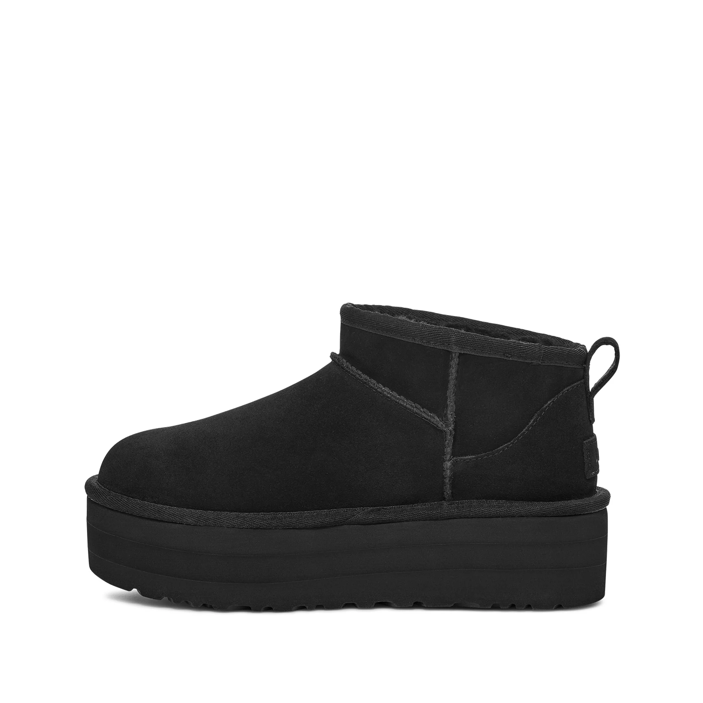 UGG Women's Classic Ultra Mini Platform in Black - Image 4