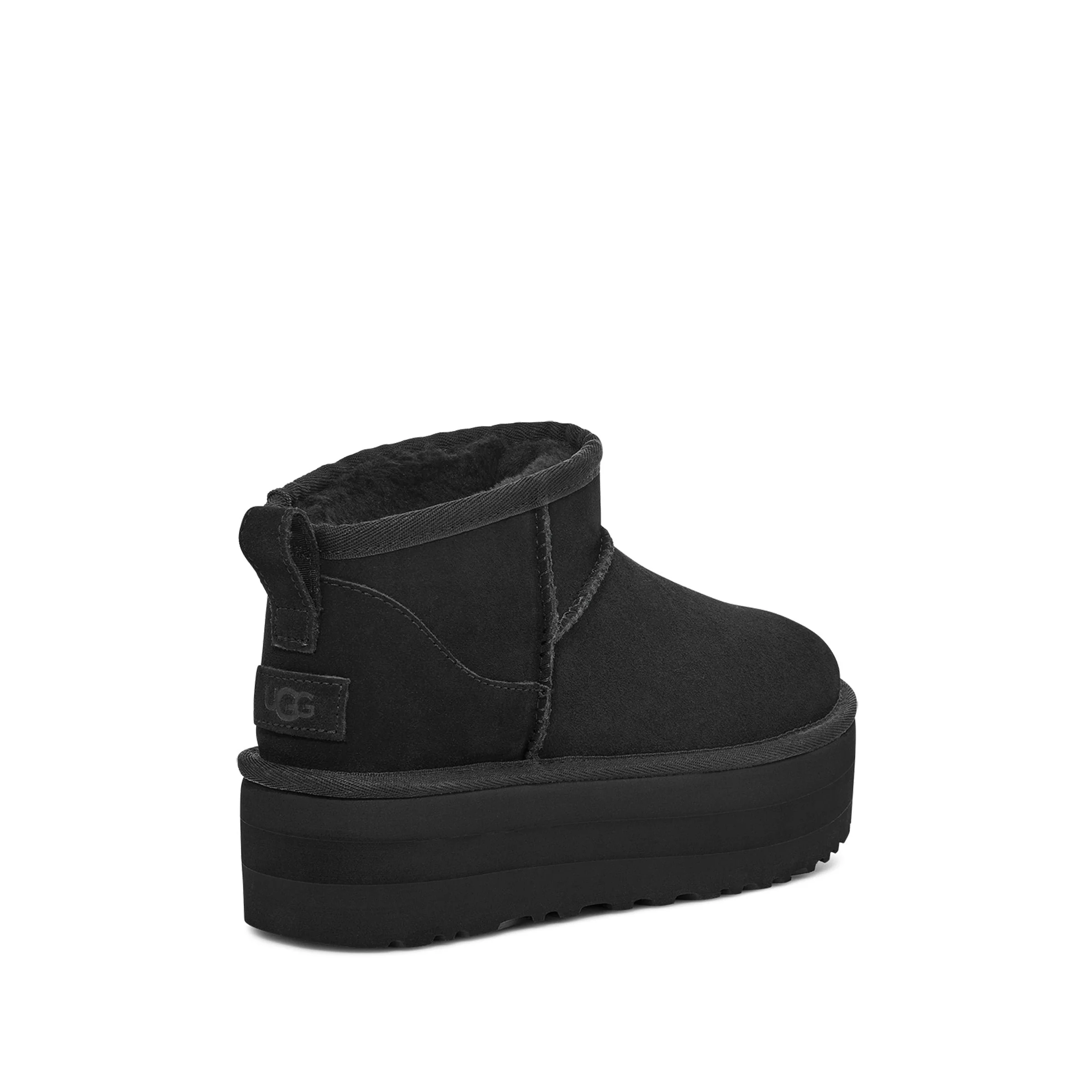 UGG Women's Classic Ultra Mini Platform in Black - Image 5