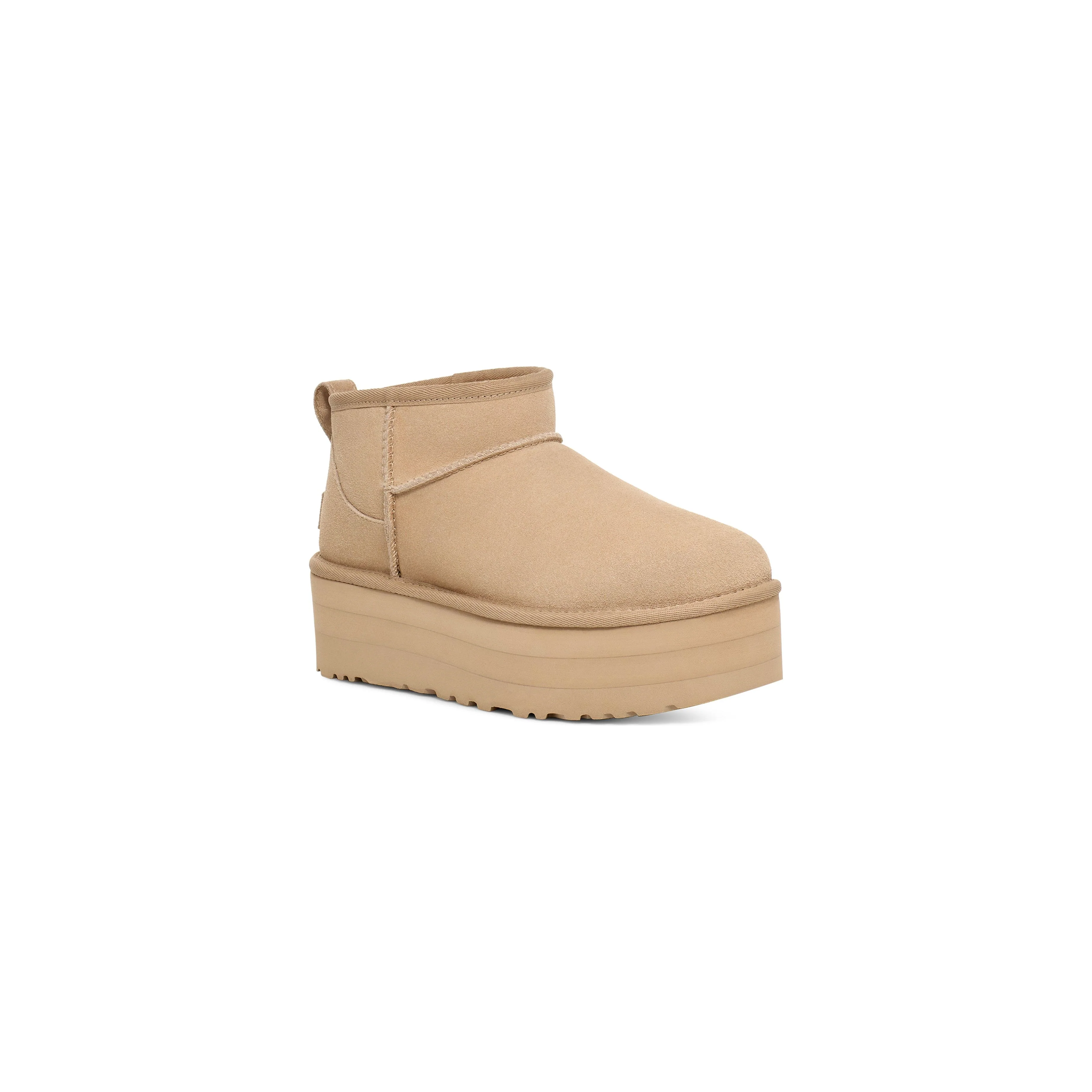 UGG Women's Classic Ultra Mini Platform in Mustard Seed + Jason Markk Protect - Image 3