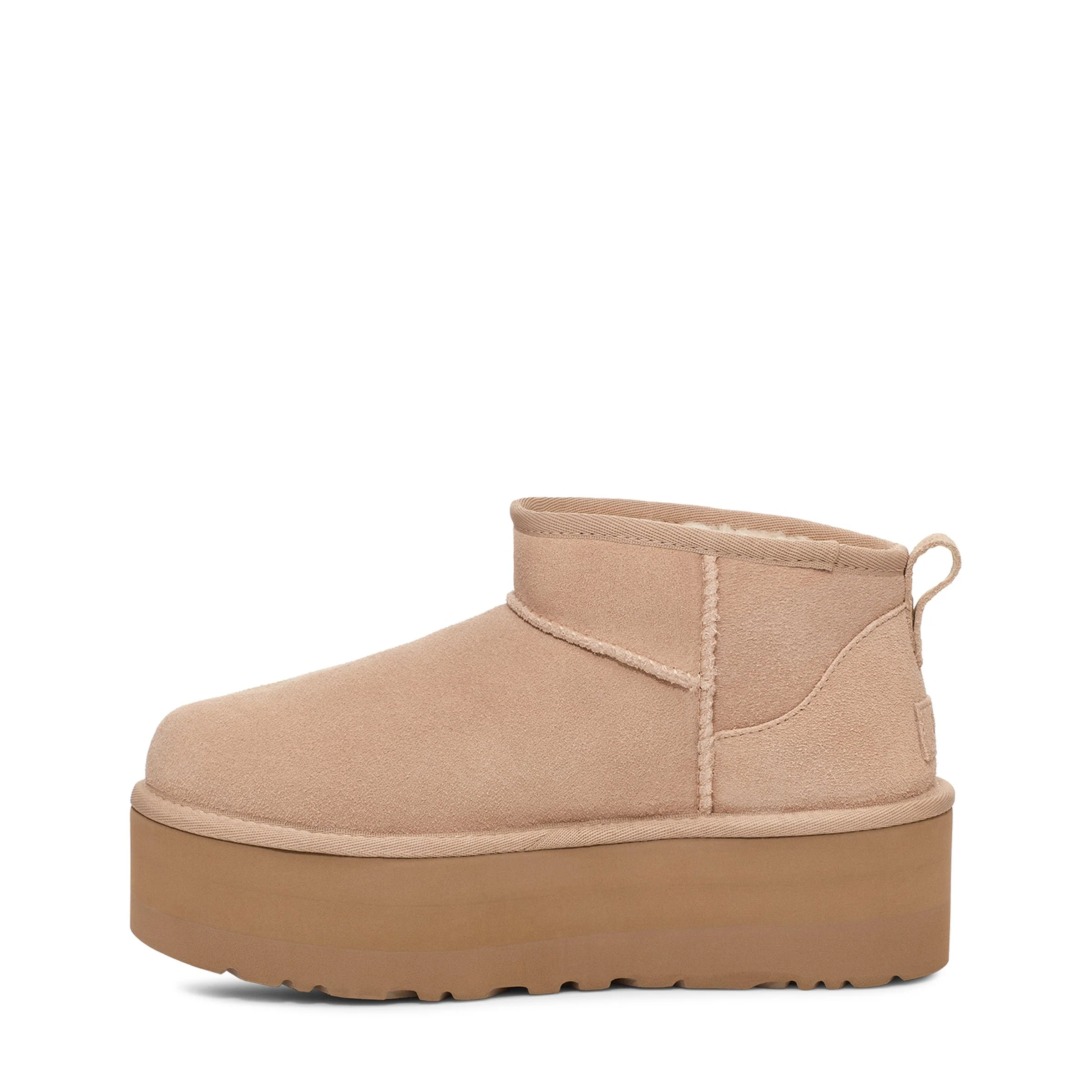 UGG Women's Classic Ultra Mini Platform in Sand - Image 4