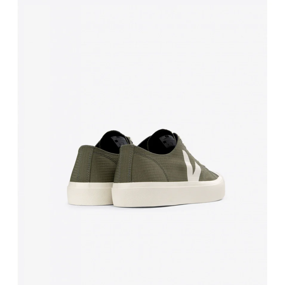 Veja Men Wata II Low Ripstop Shoe in Kaki Pierre - Image 3