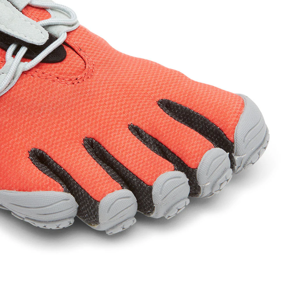 Vibram Women's V-Run Retro in Red Black Grey - Image 3
