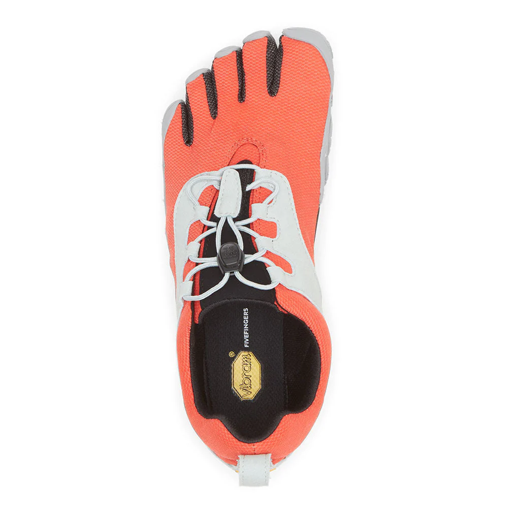 Vibram Women's V-Run Retro in Red Black Grey - Image 4