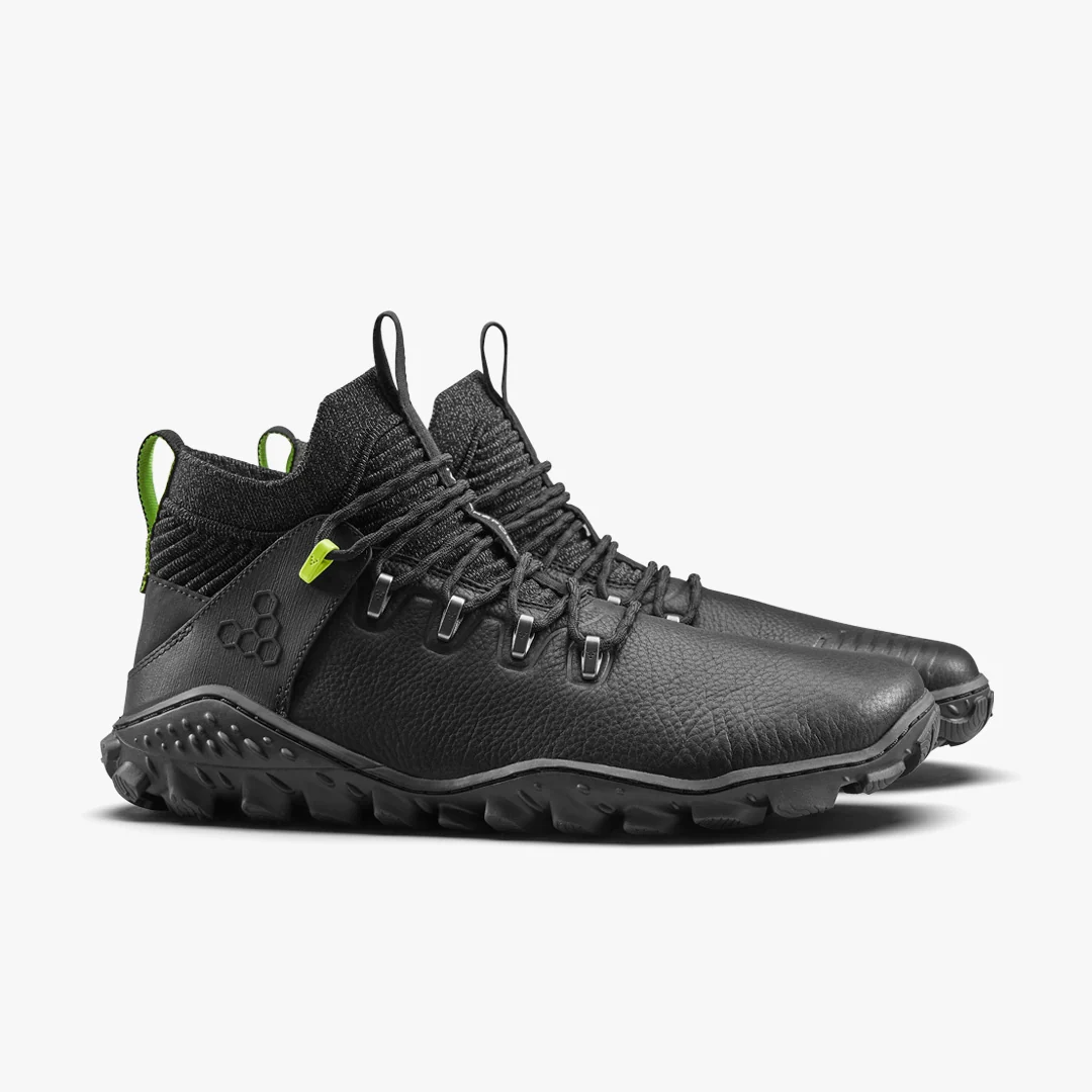 Vivobarefoot Men's Magna Forest Esc in Obsidian Lime - Image 4