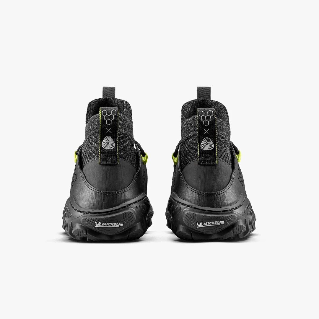Vivobarefoot Men's Magna Forest Esc in Obsidian Lime - Image 5