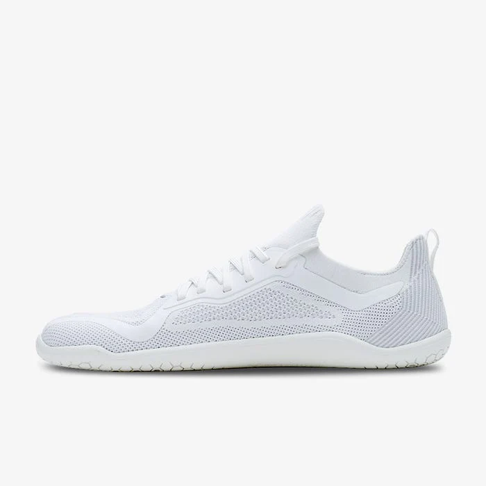 Vivobarefoot Men's Primus Lite Knit in Bright White - Image 3