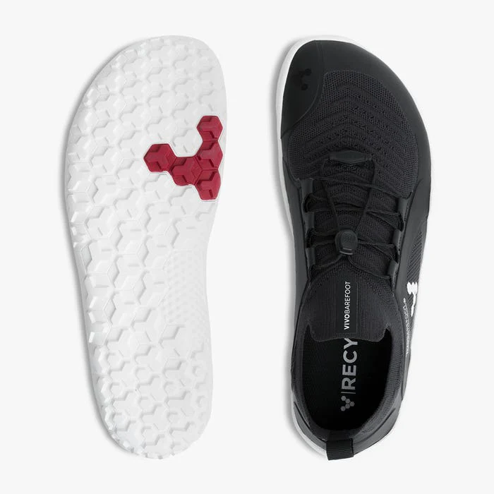 Vivobarefoot Men's Primus Trail Knit FG in Black - Image 5