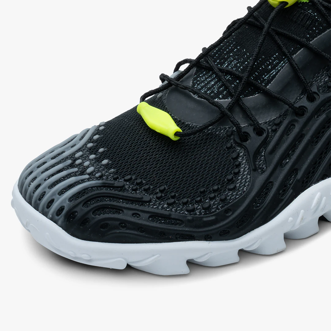 Vivobarefoot Men's Hydra ESC in Obsidian Lemon Zest - Image 6