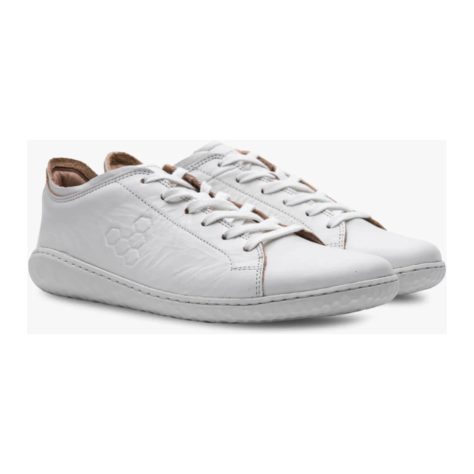 Vivobarefoot Women's Geo Court III in Bright White - Image 4