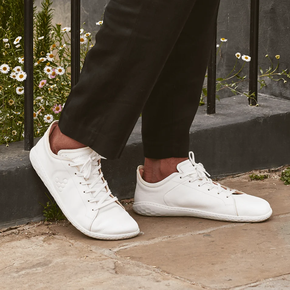 Vivobarefoot Women's Geo Court III in Bright White - Image 6