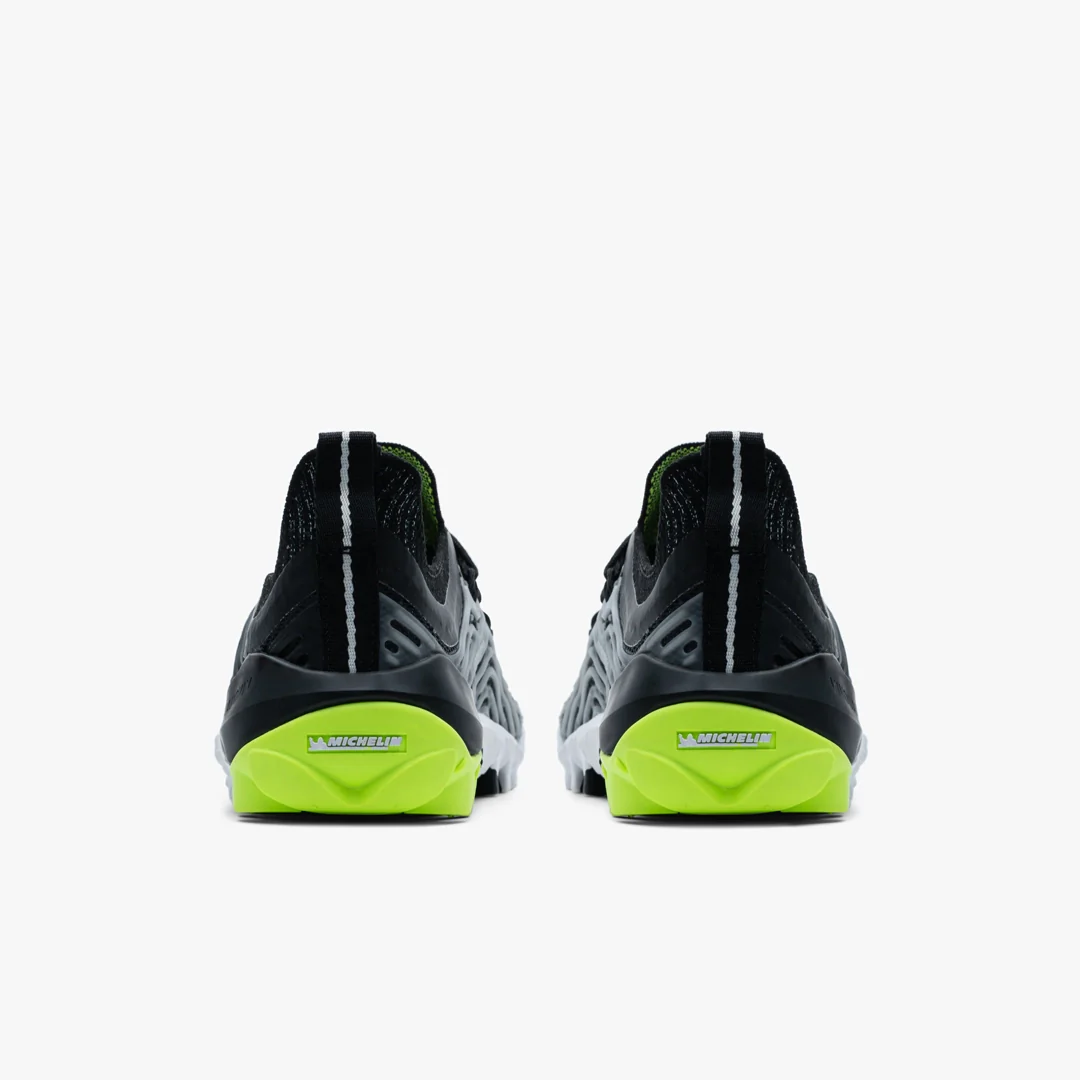 Vivobarefoot Women's Hydra Esc in Obsidian Safety Yellow - Image 4