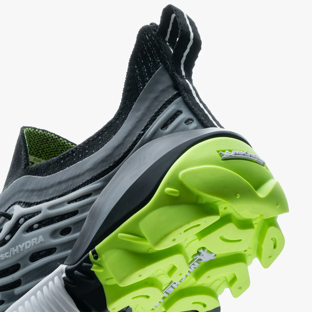 Vivobarefoot Women's Hydra Esc in Obsidian Safety Yellow - Image 6